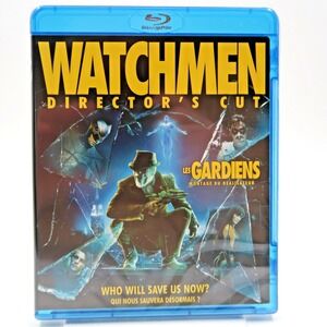Watchmen Blu-ray Disc 2009 Directors Cut Superhero Mystery Movie Zack Snyder